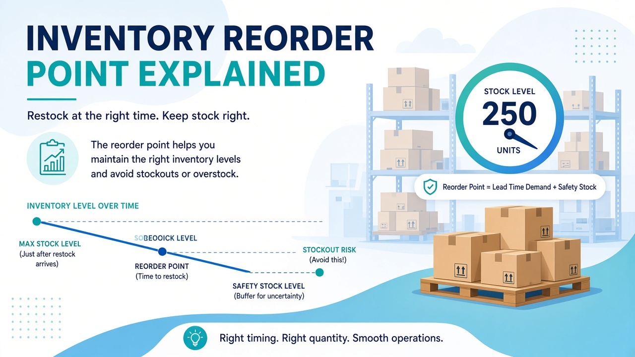 Reorder point formula for Amazon sellers — avoid long-term storage fees | Bubba Academy